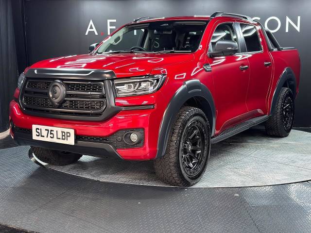 Gwm Poer300 2.4D Vanta Pickup Double Cab 4dr Diesel Auto 4WD Euro 6 (s/s) (183 ps) Pickup Diesel Lunar Red