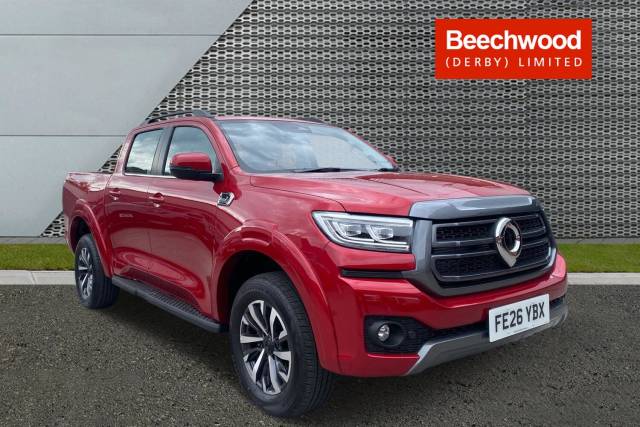 Gwm Poer300 2.4D Turbo Lux Double Cab Pickup 4X4 Auto Double Cab Pick-up Diesel Lunar Red